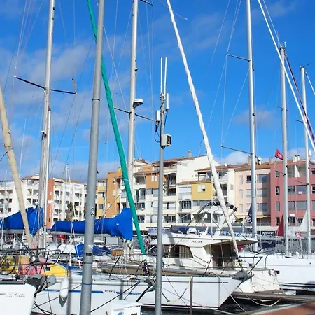 Grand Studio Vue Panoramique Sur Le Port, Parking Prive Agde Buitenkant foto