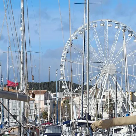 Grand Studio Vue Panoramique Sur Le Port, Parking Prive Agde Buitenkant foto